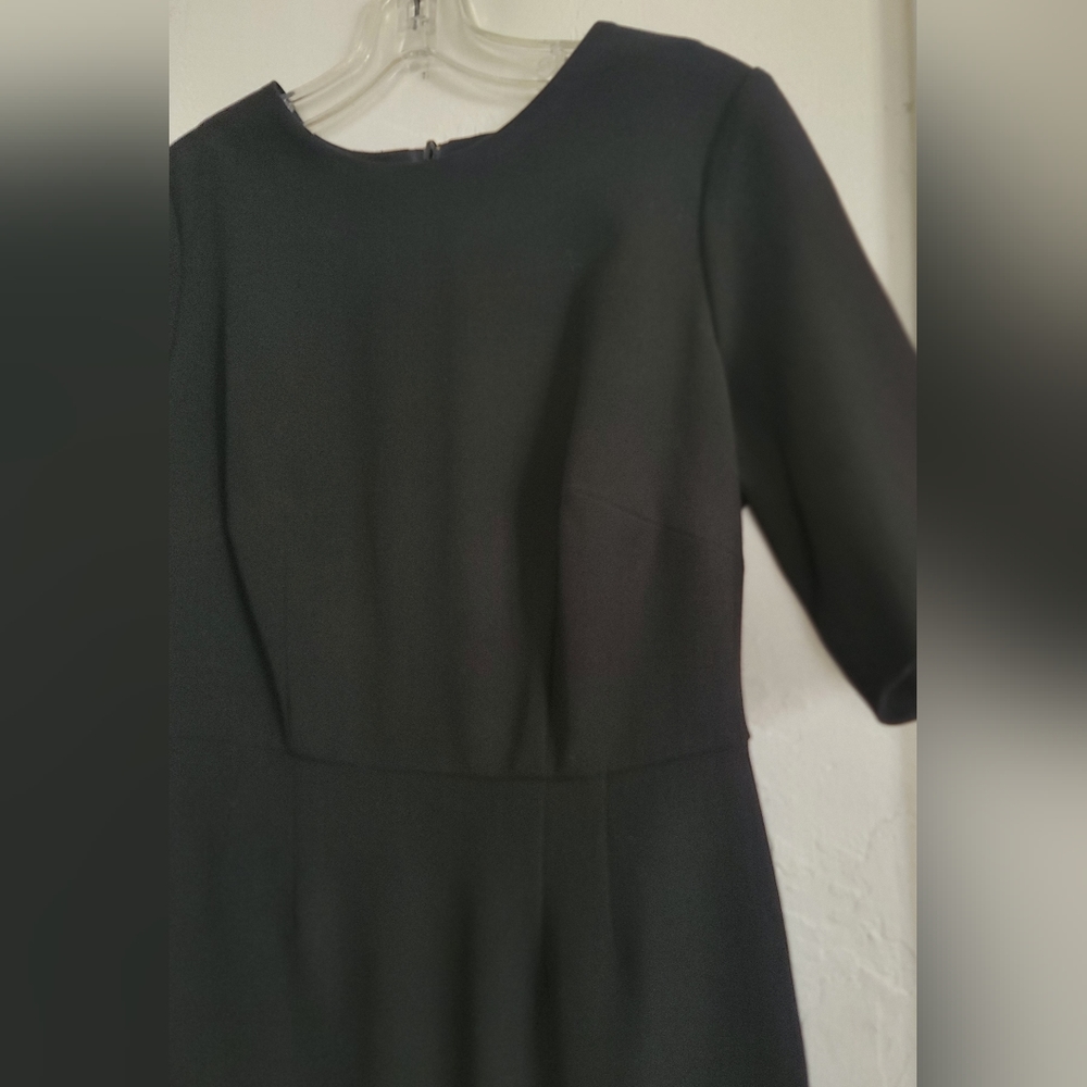 New Laws Of Motion The Alpha Black Sheath Dress Size 8 Stretch Classic Tailored - Picture 7 of 16